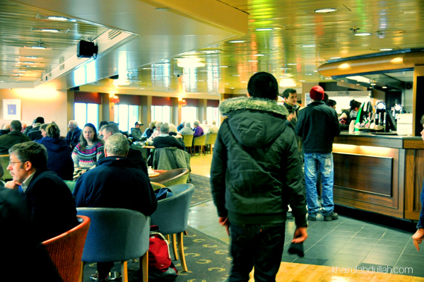 inside the ferry