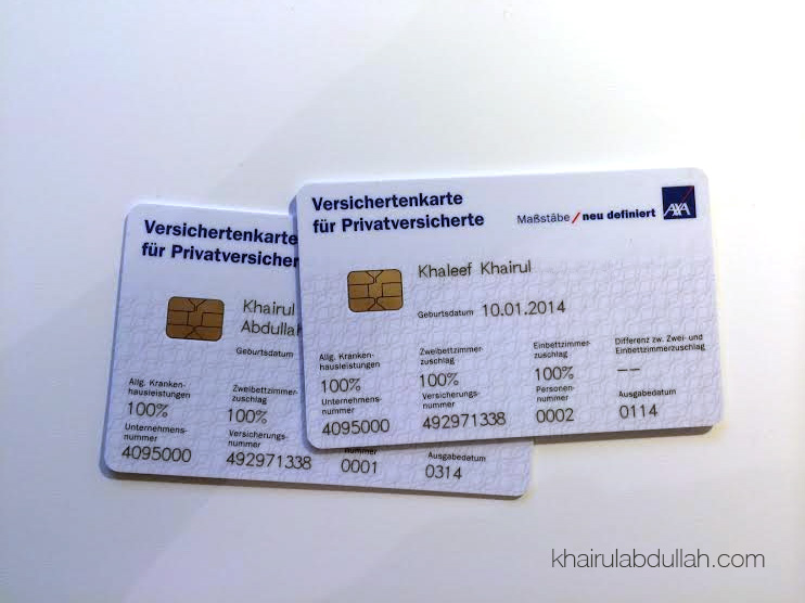 Kad insurans saya dan Khaleef