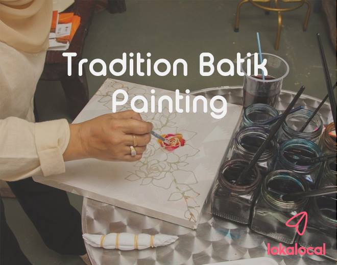 Pakej melawat perusahaan batik dan cuba batik canting.