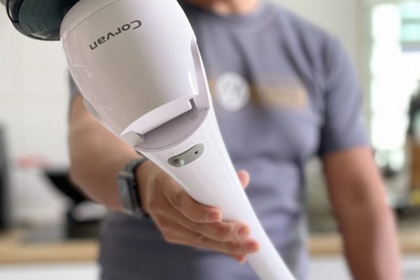 corvan cordless power scrub